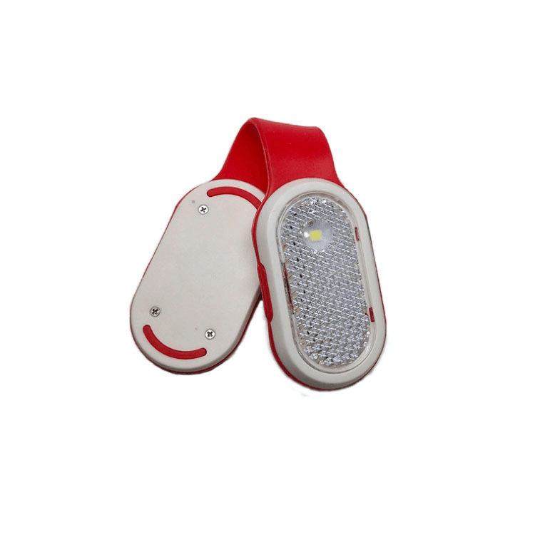 Custom Hands Free Clip on Clothes Warning Light Promotional Reflective LED Running Lights With Magnet