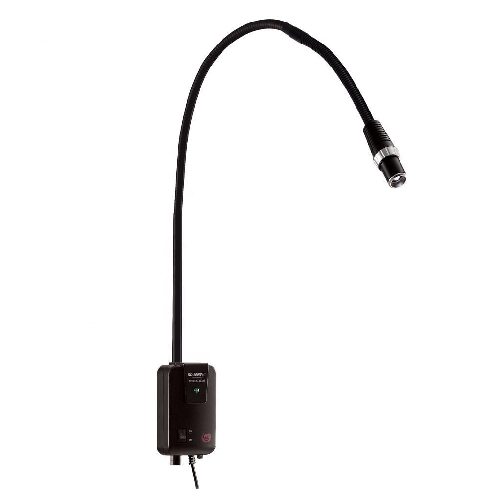 5W Electric LED Medical Examination Lamp Flexible Gooseneck Clip-On/Table Mount/Mobile High CRI 90 Clinic/Hospital Use