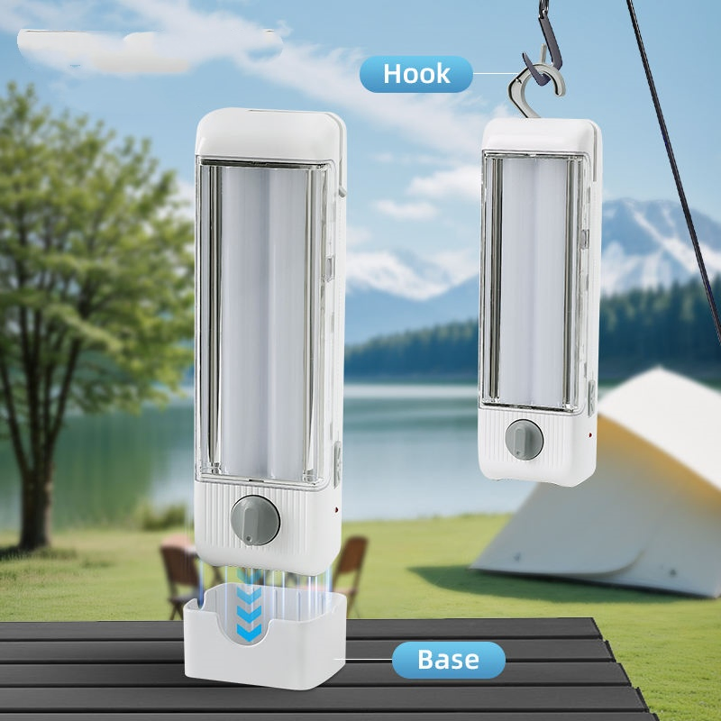 Outdoor Charge Tent Camping Lamp Home USB Rechargeable LED Emergency Lighting Portable Handle Lamp