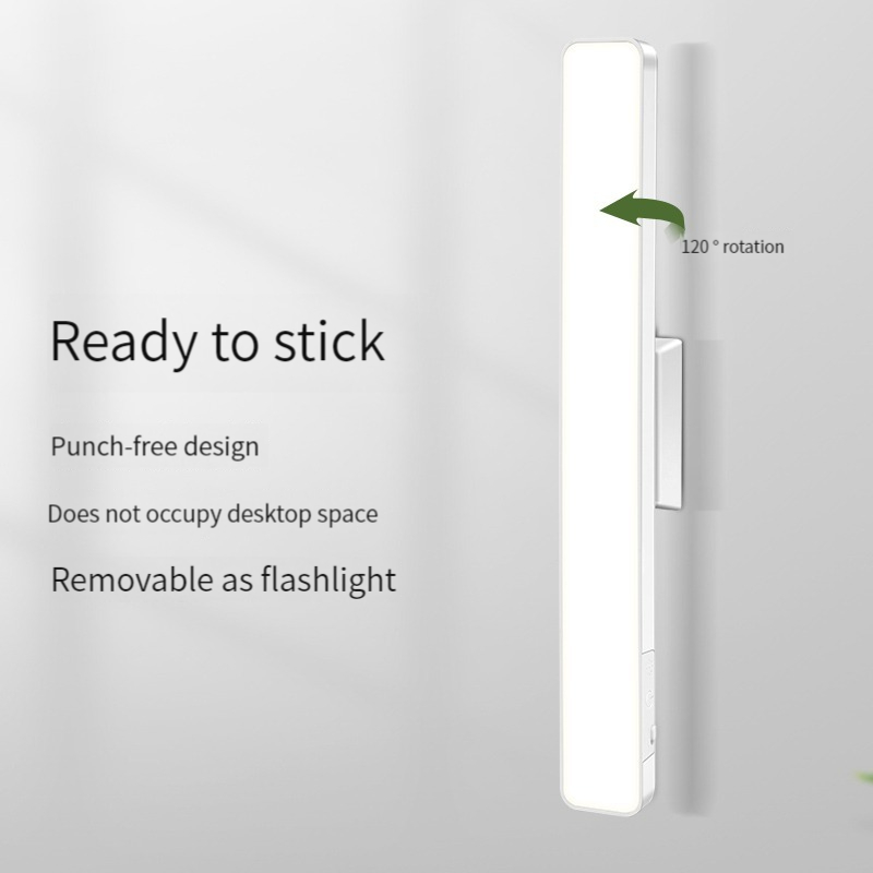 Rechargeable LED Touch Table Lamp, Magnetic Clip-on Study Lamp for Students, Cool Desk Light