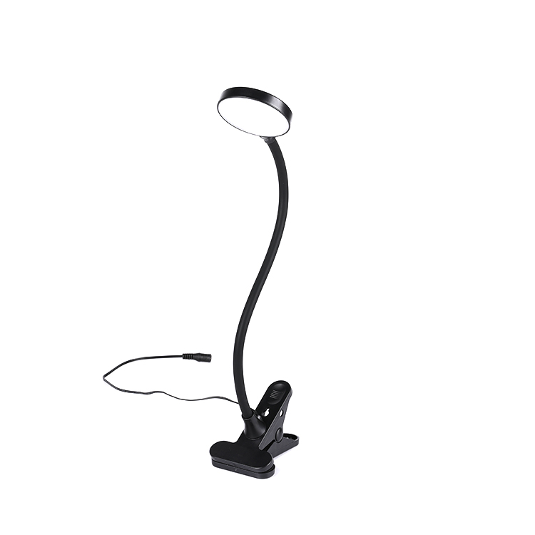 Eye Care 4W Fixture White Clip Led Lighting Room Bedside Reading Learning Portable Led Lamp Table Desk Lamp for Student