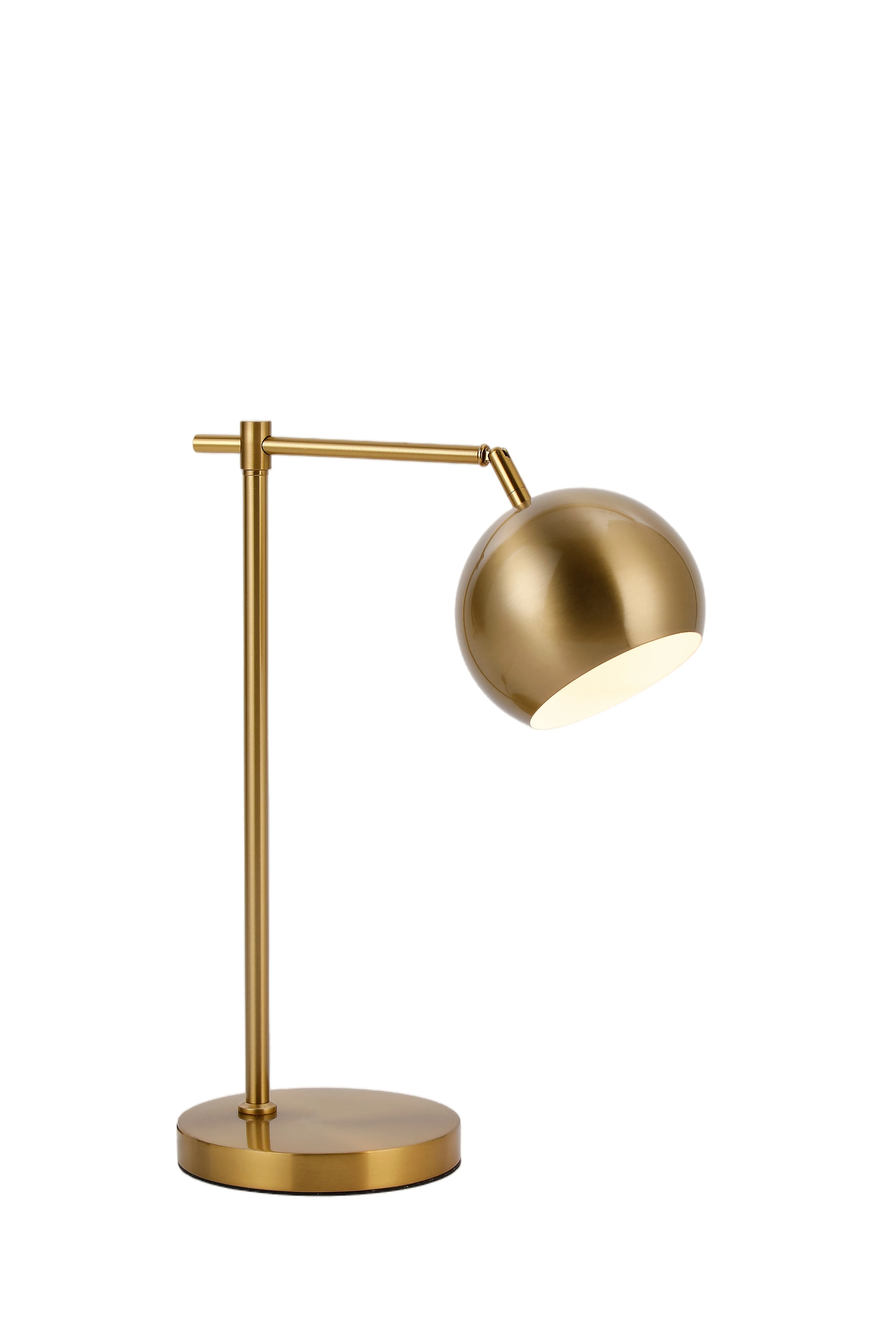 Vintage Industrial Gold Office Table Lamp for Home and Office