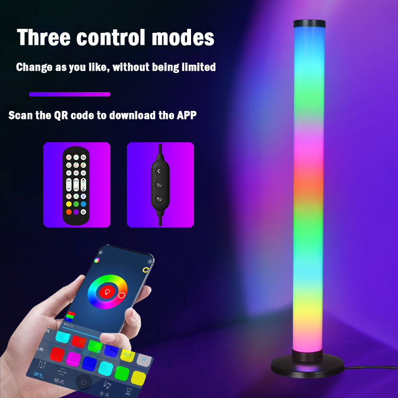 Smart RGB LED Desk Lamp with App Control and Music Rhythm Atmosphere Lighting