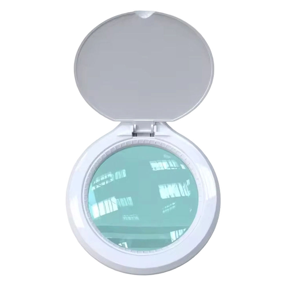 Bright Clear Illumination 4Inch 2W Hands Free Magnifying LED Light Flexible Clip Lamp for Nail Art Embroidery Craft