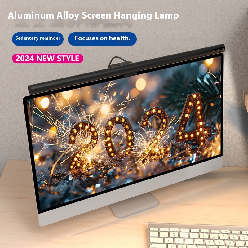 E-Sports Computer Screen Hanging Light with Aluminum Alloy Eye Protection Remote Control