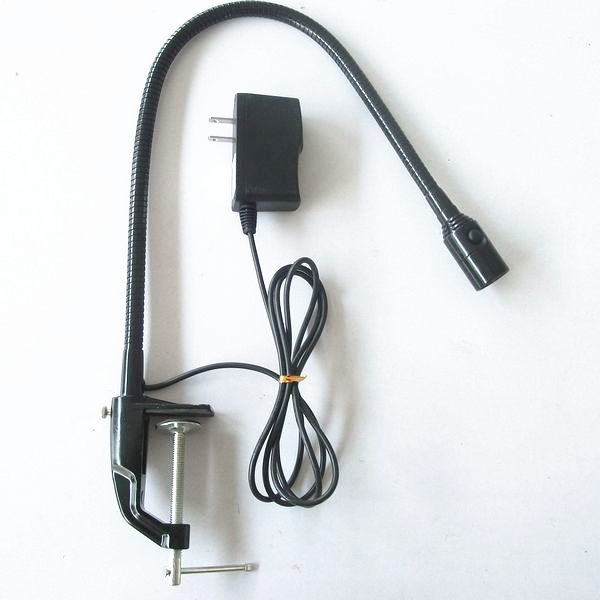 GOOSENECK ARM 1W LED CLIP DESK LAMP