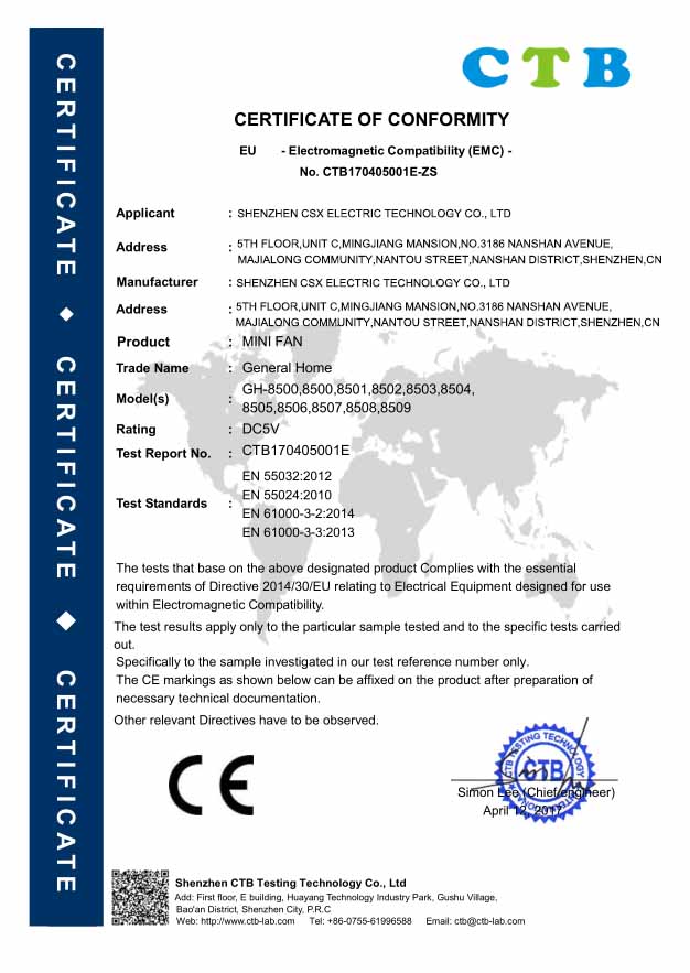 Certificate 1