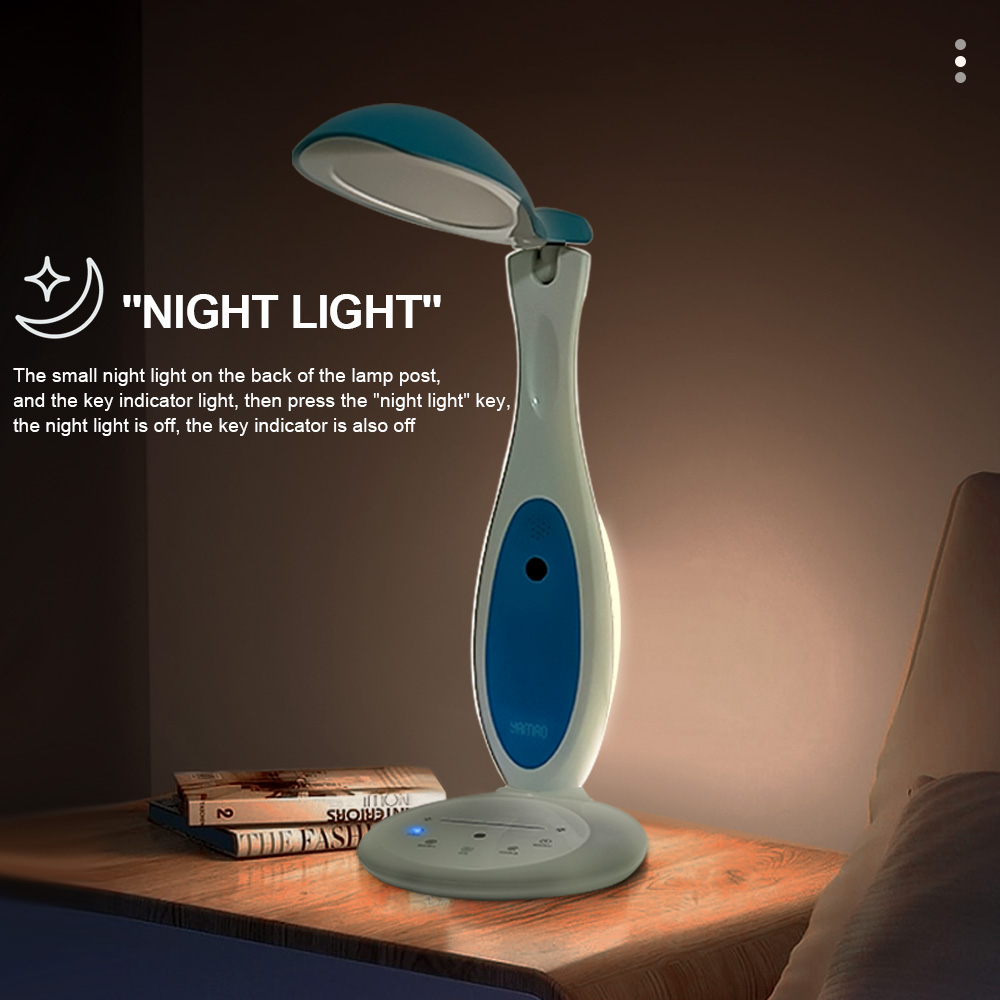 Dimmable Eye protection Smart Desk Lamp with Camera Supervisory Touch Control LED Table Lamp with USB Charging Port