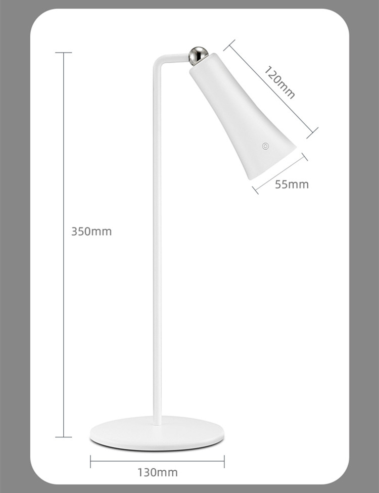 New Design Multi-function Wall Mount Clip-on Bedroom Table Lamp 4 in 1 Rechargeable Eye Caring Desk Lamp with Magnetic Suction