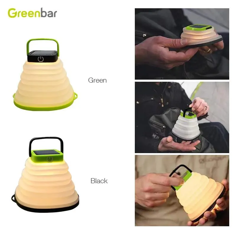 Foldable Solar Tent Lamp