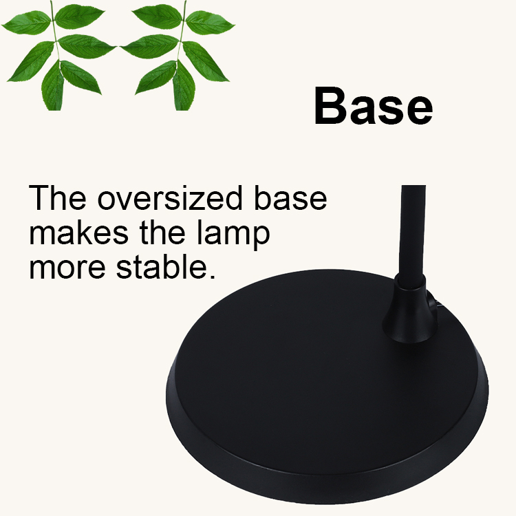 3 Step Dimmable Timing Erp Ce Rohs Eye Care Gooseneck Study Reading Stand Smart Magnetic Desk Lamp Portable Led Lamp