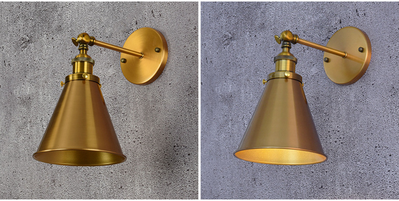 Modern Adjustable Swing Arm Industrial Wall Sconces Decorative Wall Lamp Folding RockerLight