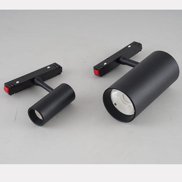 New Trend 48v 20mm Recessed Ultra Thin Magnetic Track Light Removable Track Light Magnetic System Magnetic Led Light