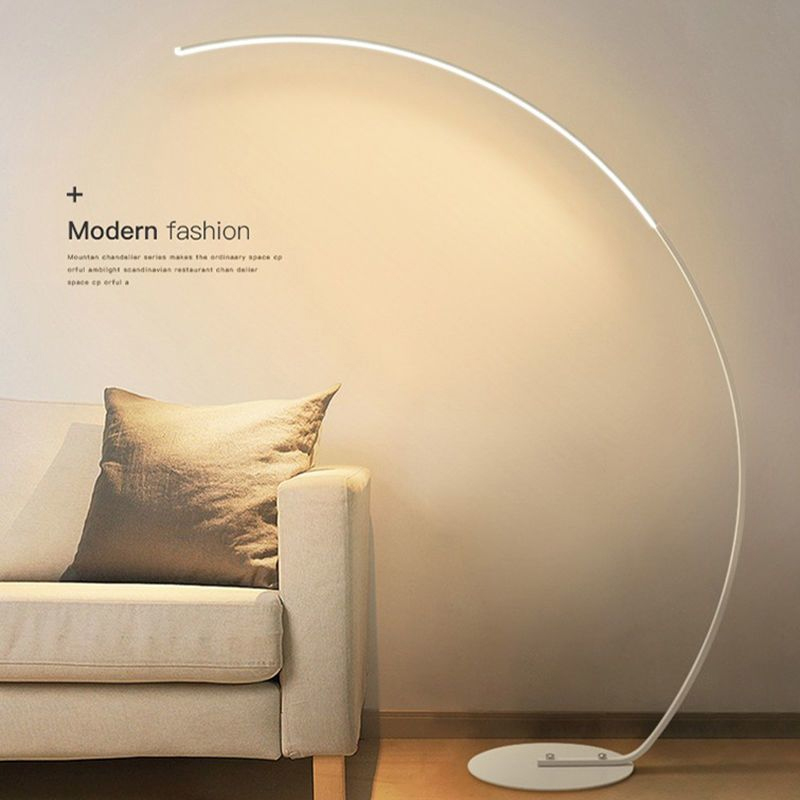 Nordic Modern Large Designer Corner Floor Lamp Wholesale Luxury Arc Led Floor Lamps for Living Room Home Decor