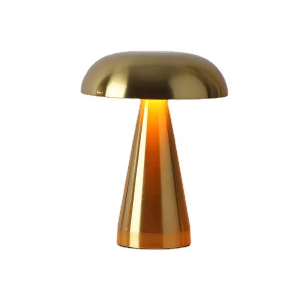 Vintage Rechargeable Metal Desk Lamp for Stylish Home Lighting