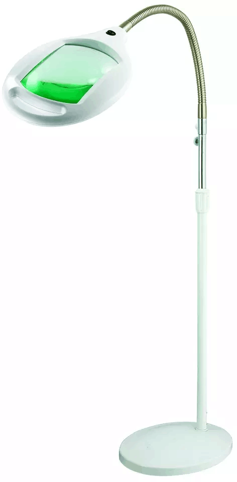 6.5w Flexible Gooseneck LED Clip on Magnifying Desk Lamp Magnification Clamp on Reading Light for Craft Work Study Nail Art