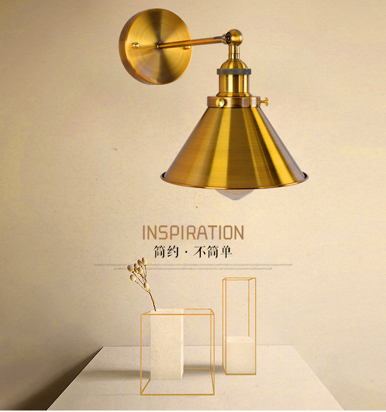 Modern Adjustable Swing Arm Industrial Wall Sconces Decorative Wall Lamp Folding RockerLight