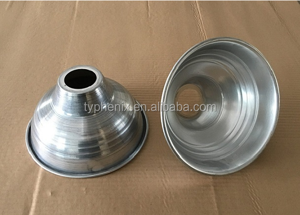 Aluminum lampshade