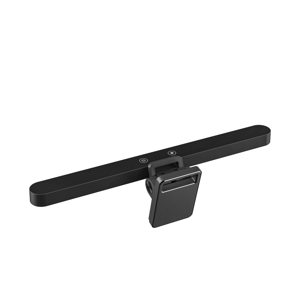 LED Clip-on Laptop Screen Light Bar No Glare 3 Color Modes Stepless Dimming Monitor Lamp for PC Notebook Work Reading