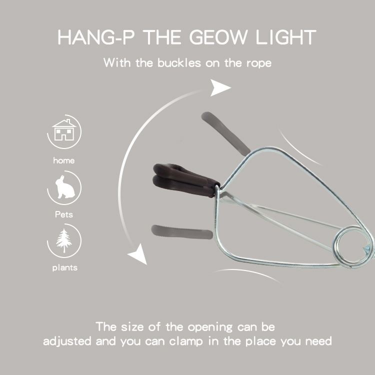 Simple Deluxe Clamp Lamp Light with Aluminum Reflector