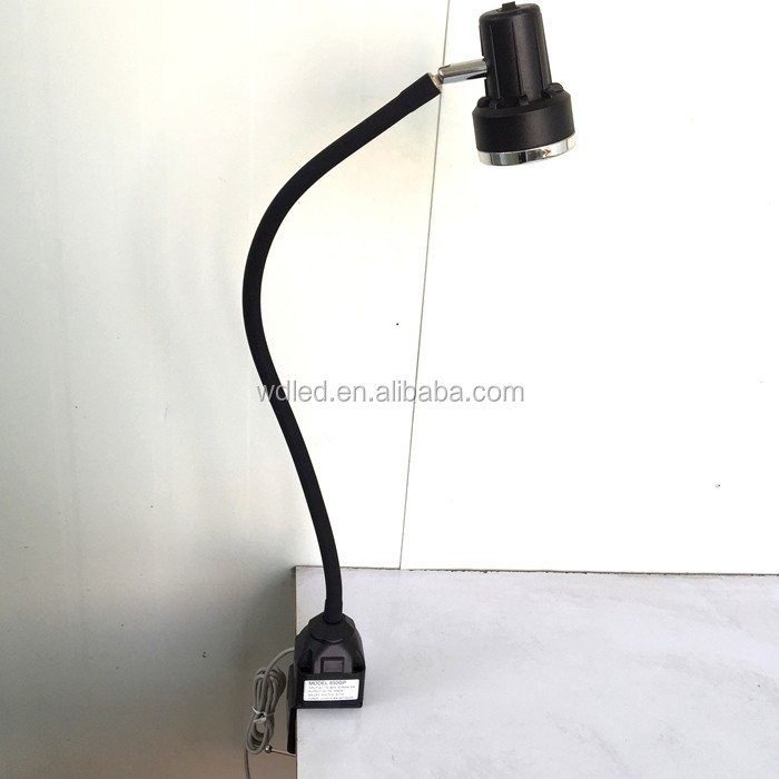 5W Clamp Flexible Arm Led Gooseneck Machine Tool Table Clip Work Light