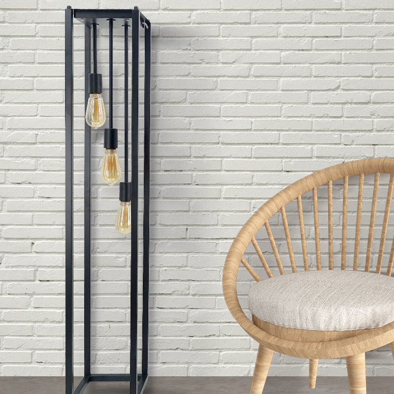 Boho Floor Matel Lamp Swing Arm Rectangle Stands Firmly Floor Lamp Arc Minimalist Floor Lamp Decorative Floor Lamp Floor Lamp