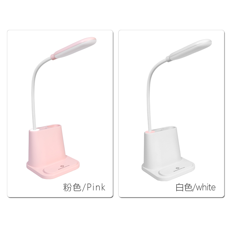 Wholesale USB Portable Intelligent Energy Saving 3W Cordless Lamp Rechargeable Mini Lamp Light Desk