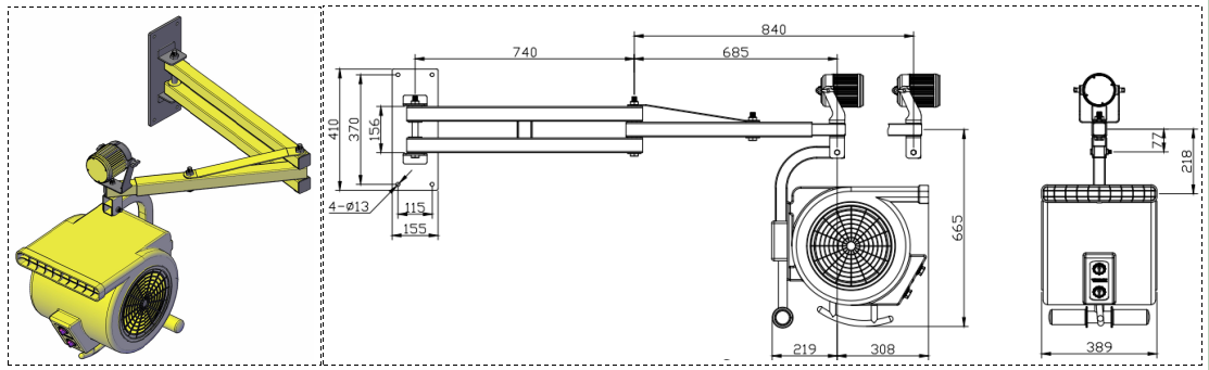 Technical Drawing Specification Sheet