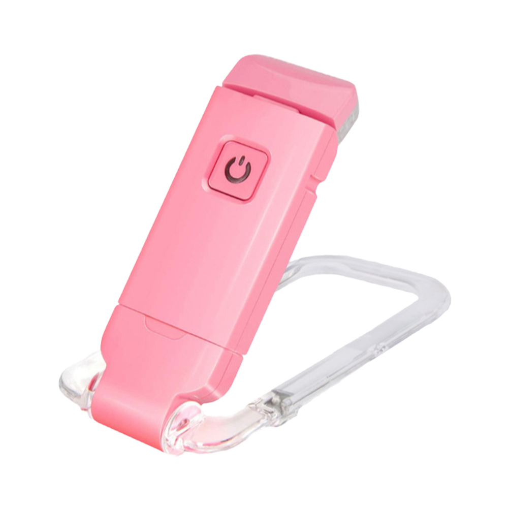 Rechargeable USB Clip-On Book Light - Eye-Caring LED Reading Lamp , Portable Foldable for Bed, Travel, Students