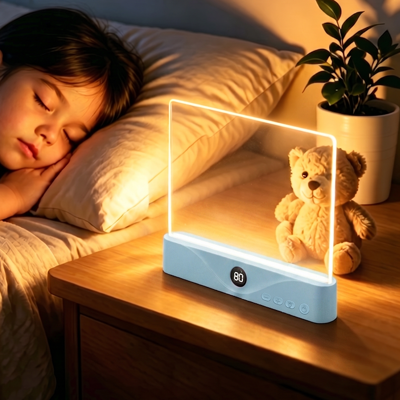 EGH Wireless Portable Rechargeable Clear Led Book Full Page Light Panel Plate Lamp Board Flat Book Light For Reading In Bed