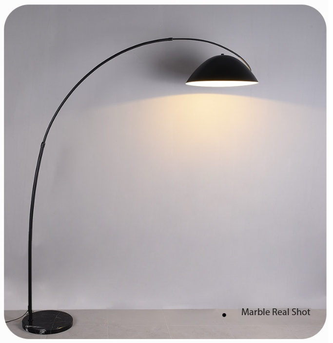 Arc Floor Lamp Luxury Scandinavian Minimalist Design Detail 7