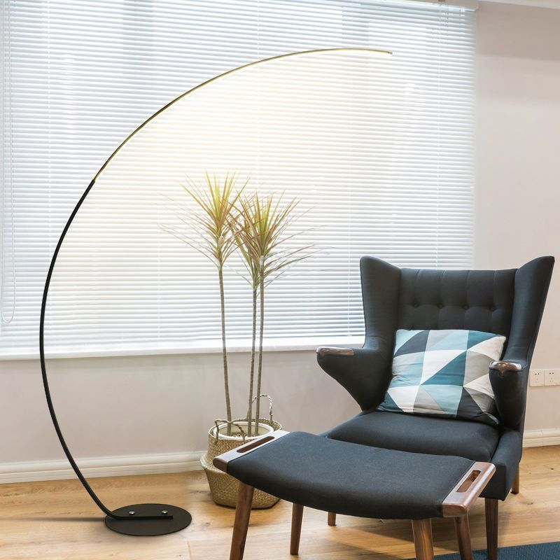 Nordic Modern Large Designer Corner Floor Lamp Wholesale Luxury Arc Led Floor Lamps for Living Room Home Decor