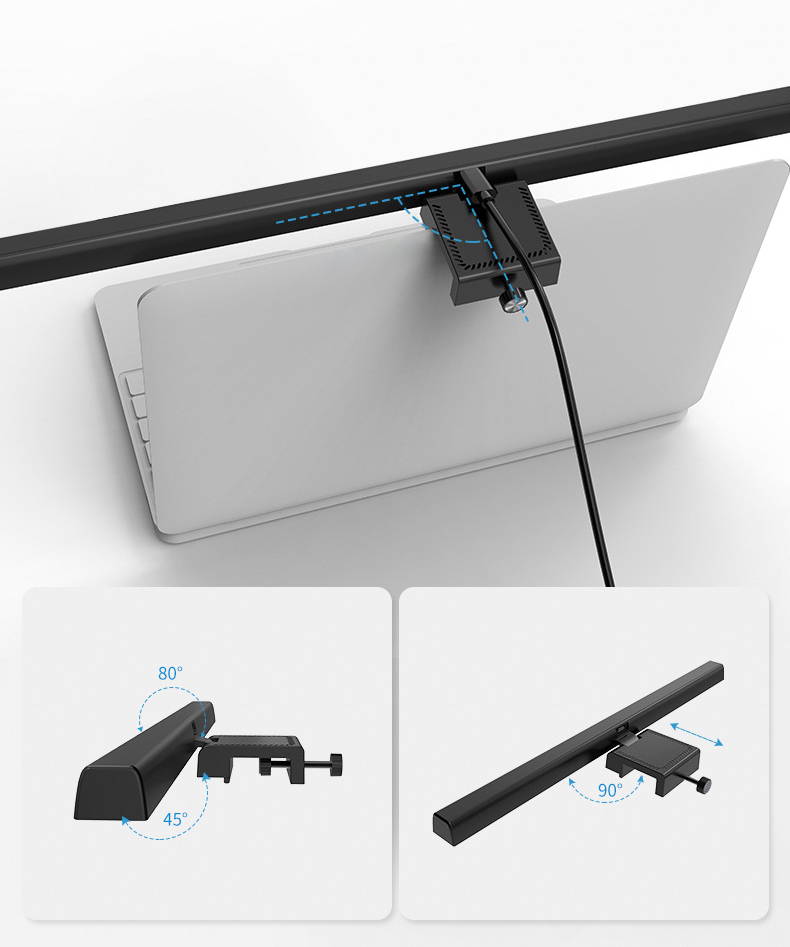 LED Smart Screen Hanging Light Monitor Laptop Home Work Fill Light Eye protection Light