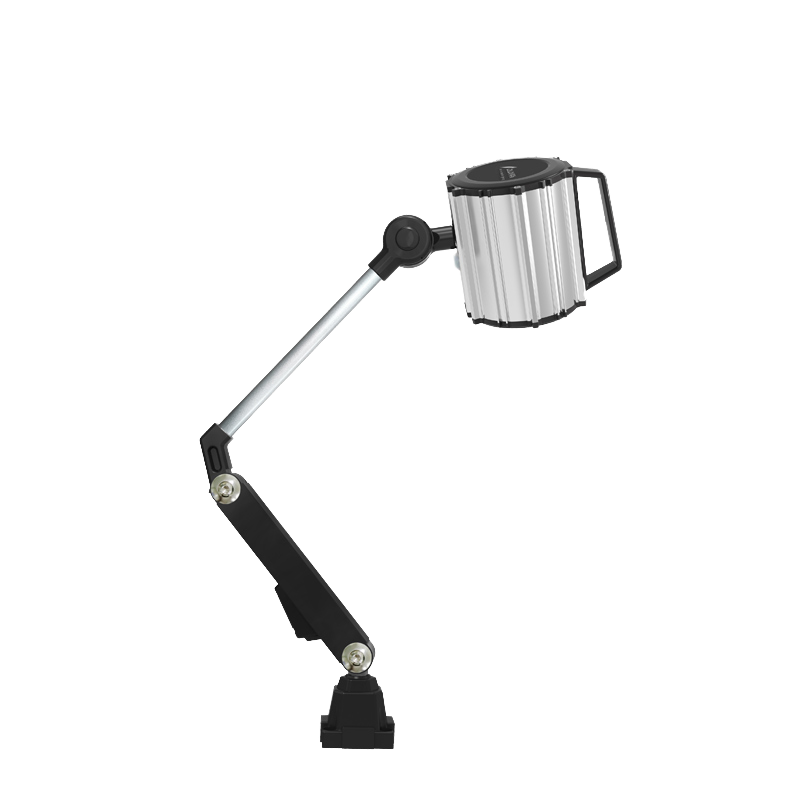 Wholesale 24V DC Input IP65 Rated Cold White Industrial CNC Machine Flexible Long Swing Arm Work Lamp for Workshop Use