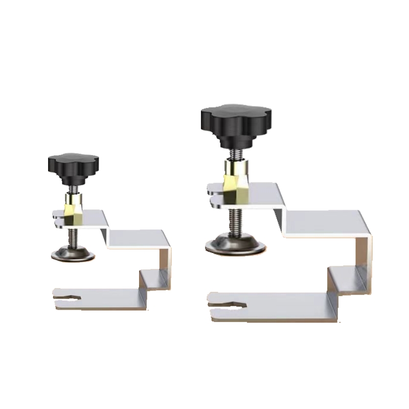 Aluminum Tiger Clamp Desktop Fixed Lamp Drawer Clamp Metal Base Cantilever Support Table Lamp Clamp Flexible Arm Desk Clip