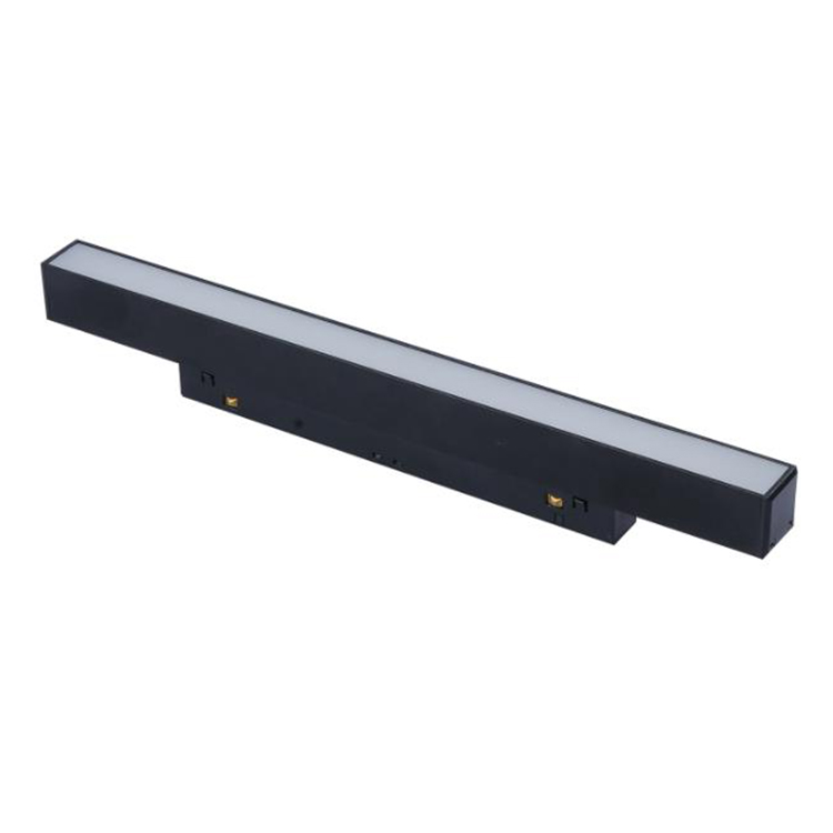 Magnetic Track Light Customization Recessed Surface Magnetic Track Light Rail 48V Magnetic Light Track Accessories
