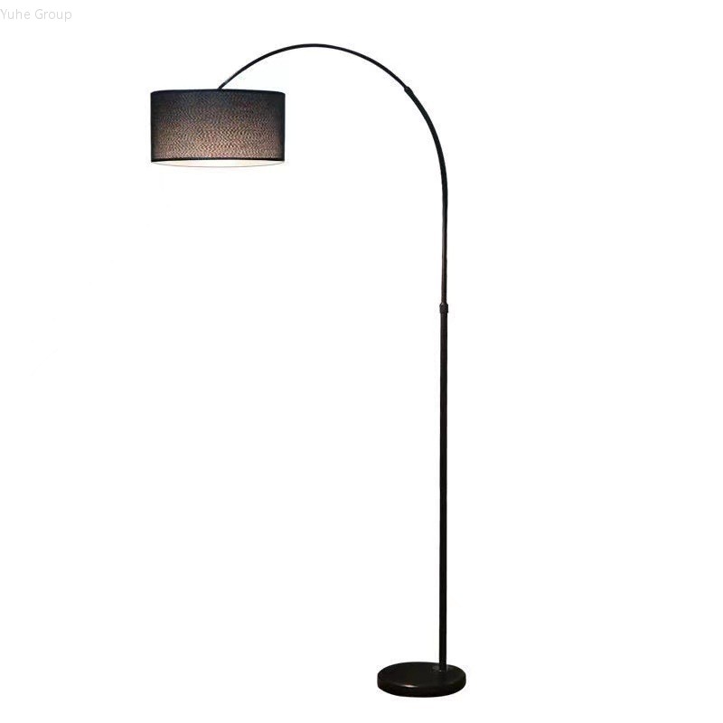 Adjustable Arch LED Floor Standing Light with E27 Base Waterproof Dimmable Modern Design for Living Room Bedroom Office Lighting