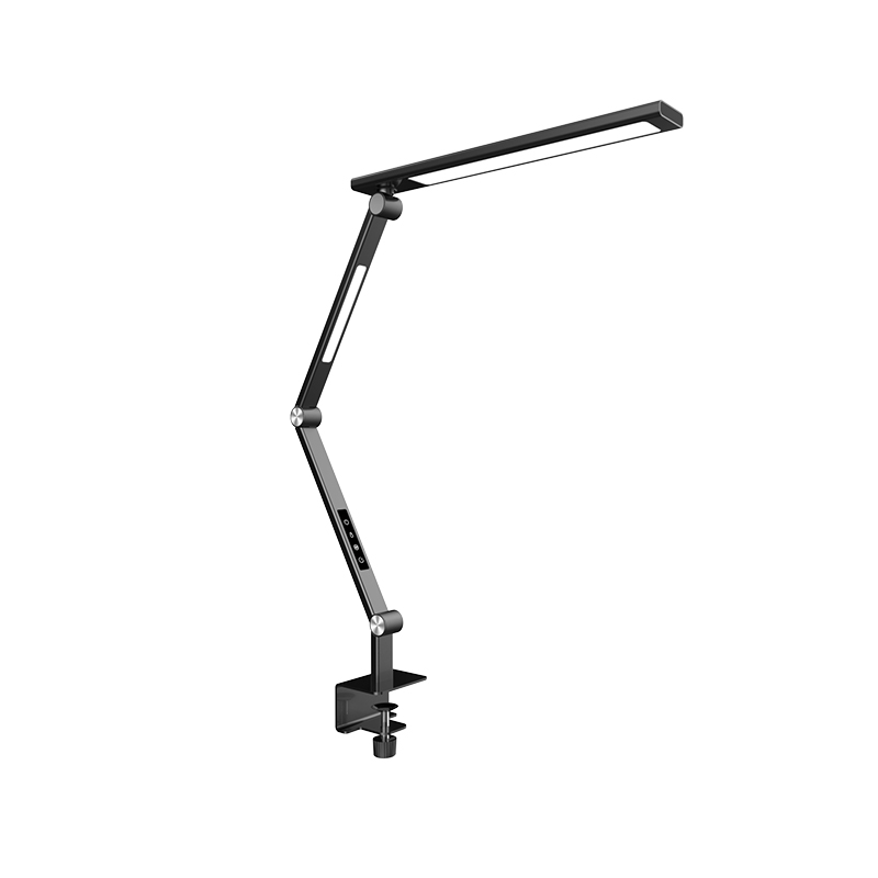 Premium 20W LED Reading Light with Multi-Joint Hinge High CRI 95 Eye Protection 3 Modes Slide Dimmable Modern Table Desk Lamp