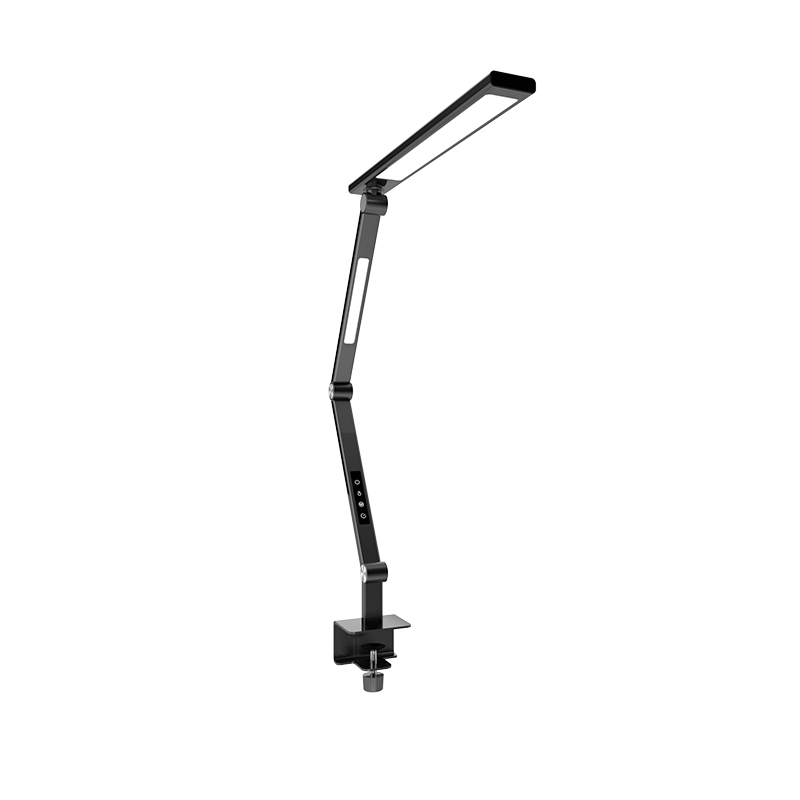 Premium 20W LED Reading Light with Multi-Joint Hinge High CRI 95 Eye Protection 3 Modes Slide Dimmable Modern Table Desk Lamp