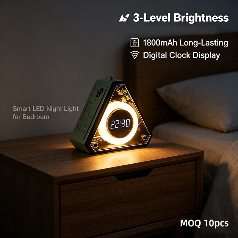 Smart Home Lighting Led Night Light Rgb Color Changing Kids Bedroom Baby Room Decorative Indoor Bed Small Table Desk Light
