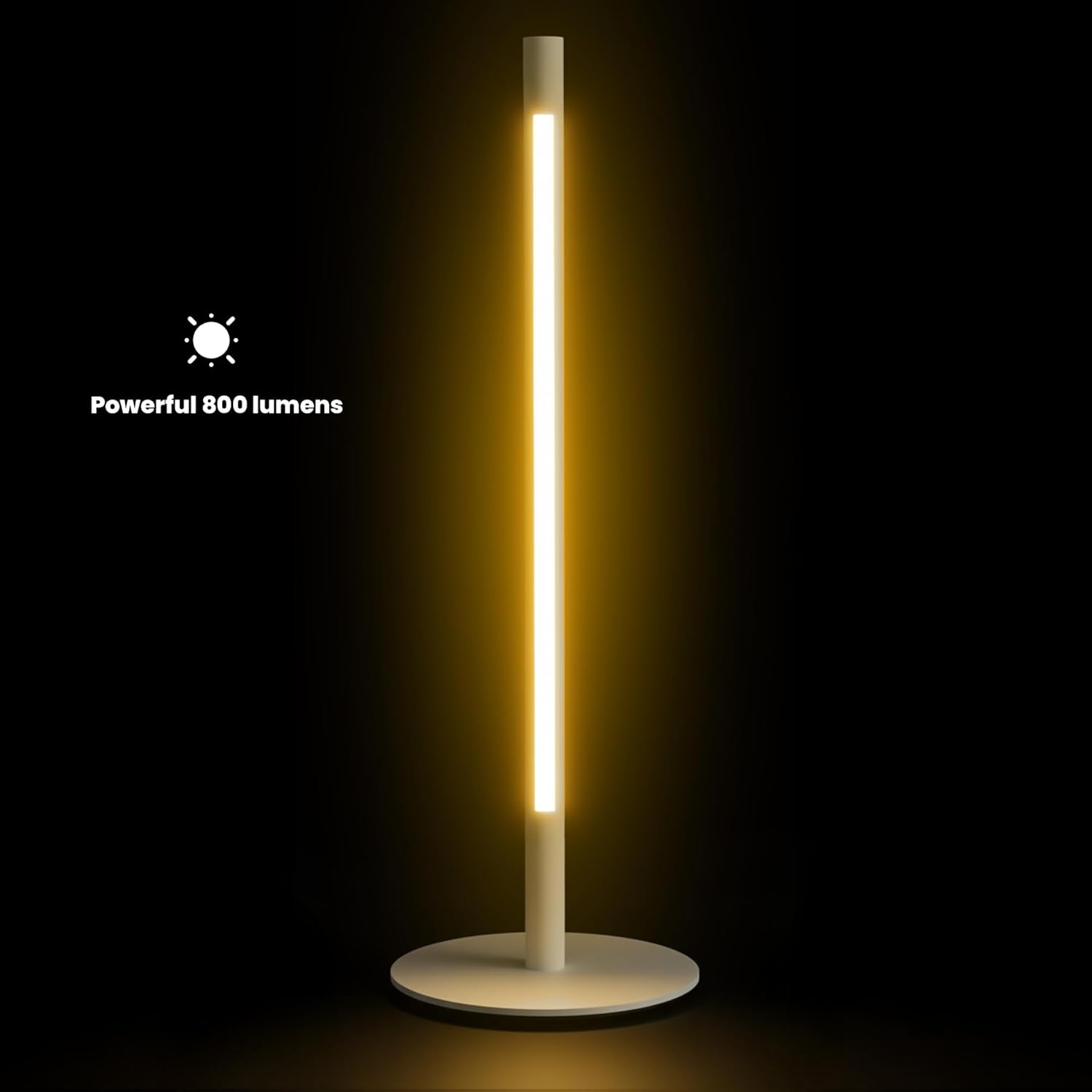 Shabbosick Shabbos Aluminum LED Desk Lamp Smart Patent-Pending 800 Lumens Travel Bag Included No Remote Control Height