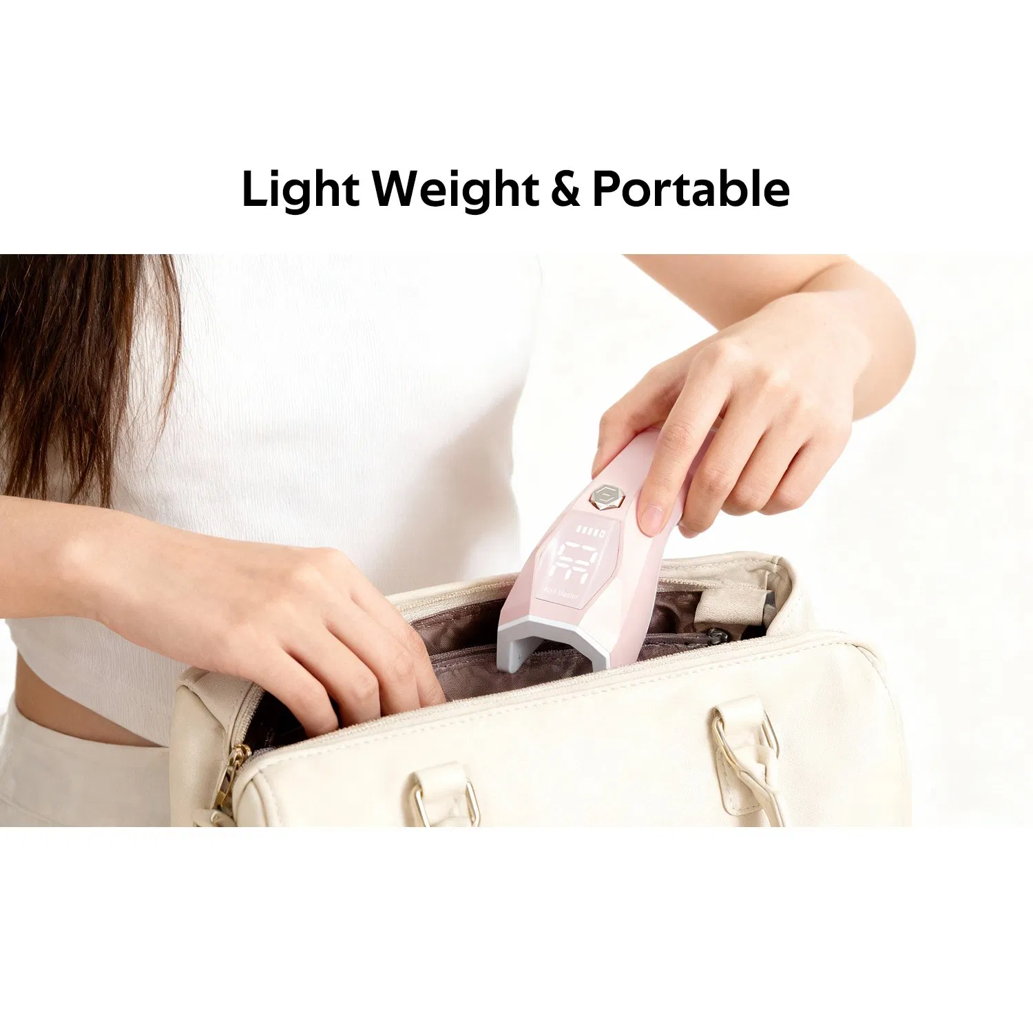 Fast Curing Nail Dryer Rechargeable Portable Handheld Nail Light 9W Cordless Mini UV Nail Lamp