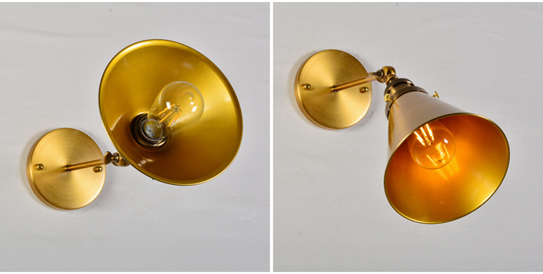 Modern Adjustable Swing Arm Industrial Wall Sconces Decorative Wall Lamp Folding RockerLight