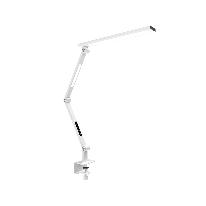 Premium 20W LED Reading Light with Multi-Joint Hinge High CRI 95 Eye Protection 3 Modes Slide Dimmable Modern Table Desk Lamp