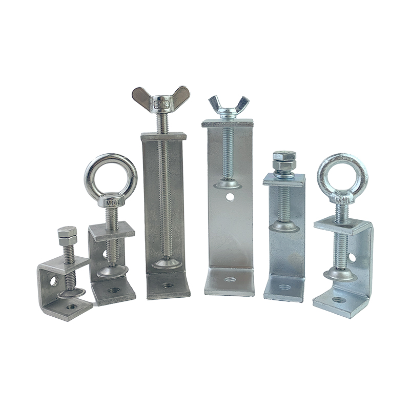 Aluminum Tiger Clamp Desktop Fixed Lamp Drawer Clamp Metal Base Cantilever Support Table Lamp Clamp Flexible Arm Desk Clip