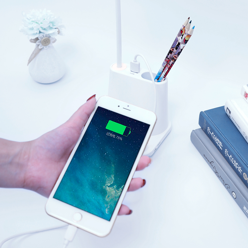 Wholesale USB Portable Intelligent Energy Saving 3W Cordless Lamp Rechargeable Mini Lamp Light Desk