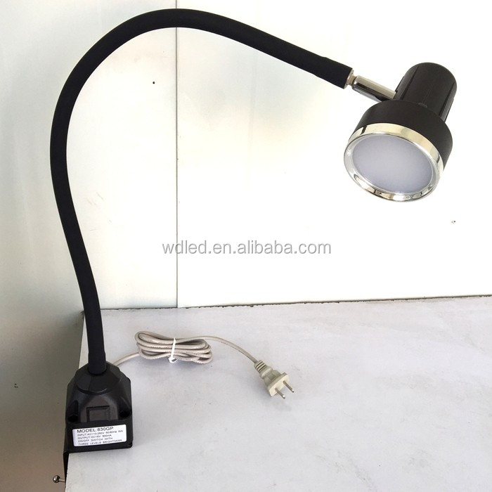 5W Clamp Flexible Arm Led Gooseneck Machine Tool Table Clip Work Light