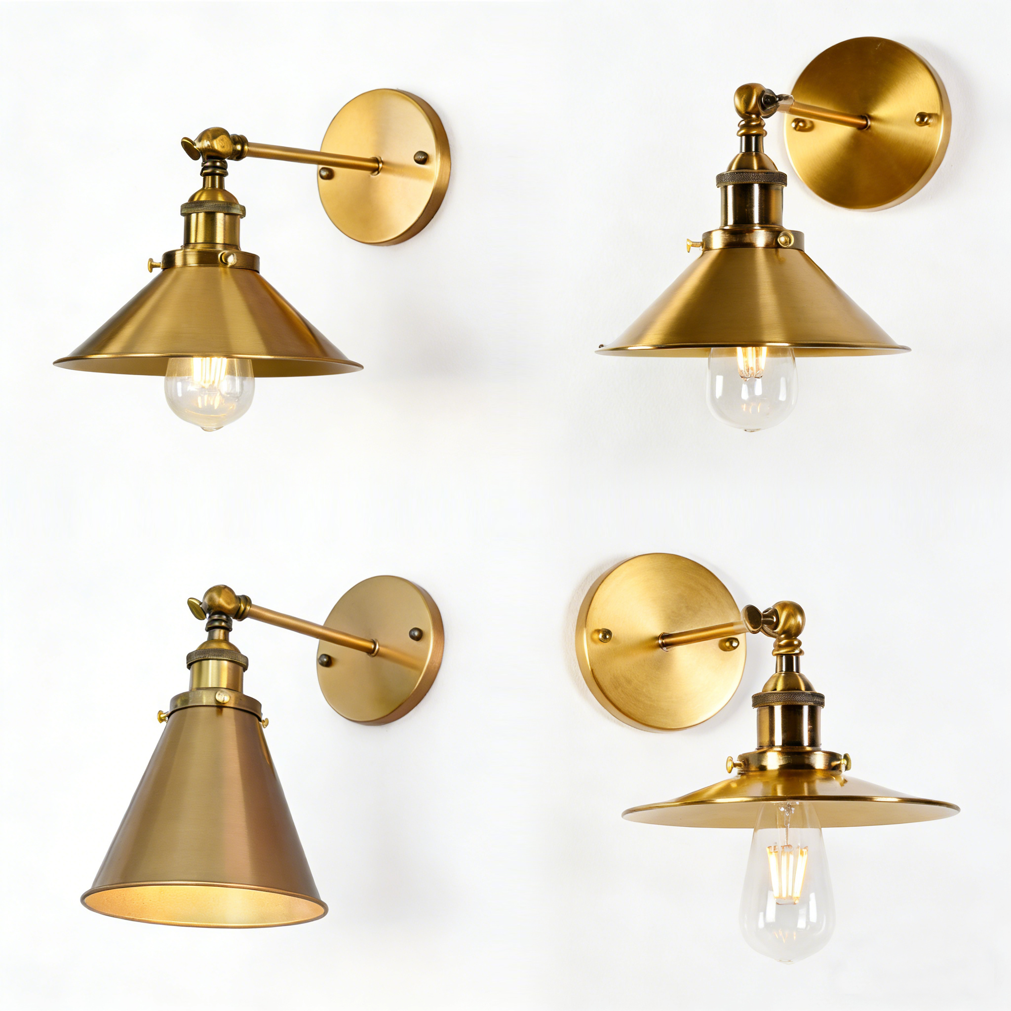 Swing Arm Sconce Adjustable Industrial Form Wall Light for Bathroom Bedroom and Kitchen Use