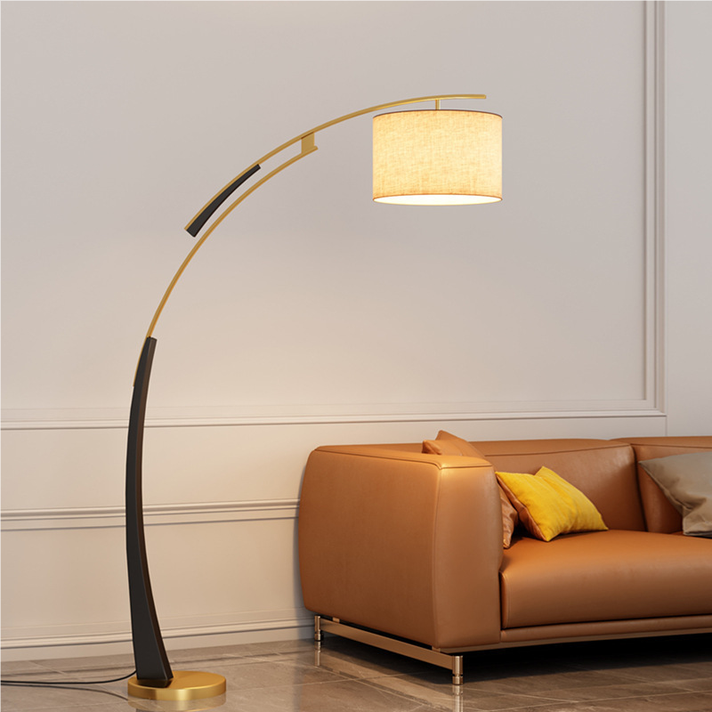 Minimalist Design Floor Light Hotel Arc Simple Floor Lamp Decorative Standing Light for Room