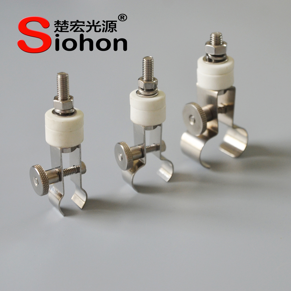 Infrared Lamp Holder Infrared Heating Emitter Clamp for Twin Twin Tube